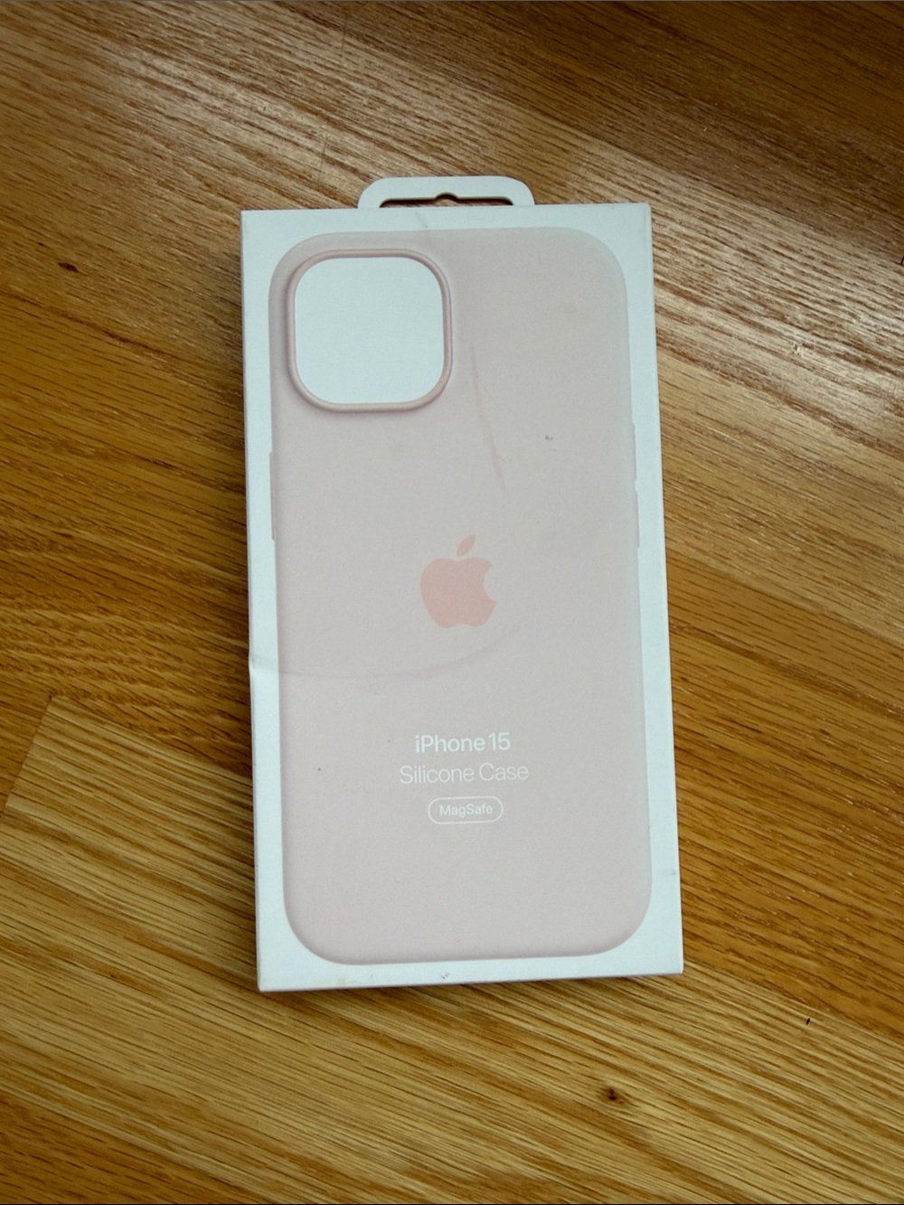 Apple iPhone 15 Silicone Case - Blush Pink